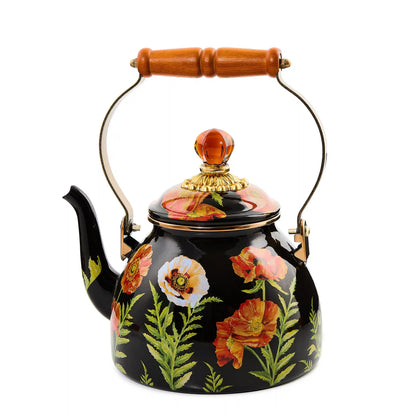 Juniper Check 2 Quart Tea Kettle