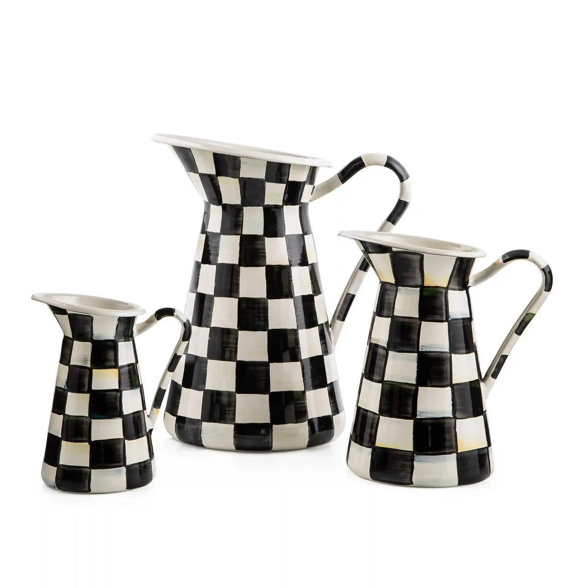 Sterling Check Large Practical Pitcher