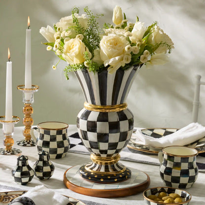 Royal Check Great Vase
