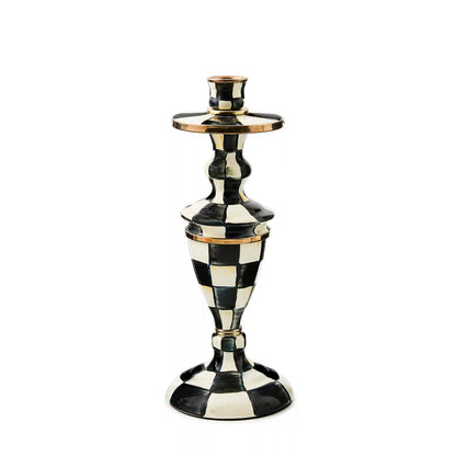 Mocha Check Short Candlestick