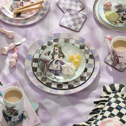 Wonderland Plates, Set of 4