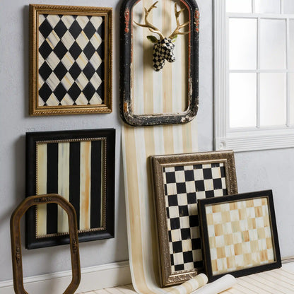 Courtly Check Wallpaper