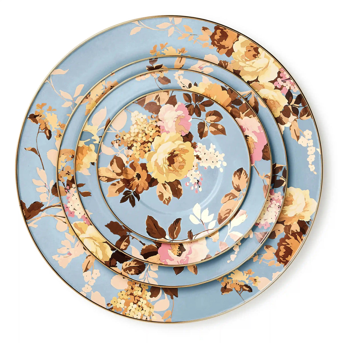 White Flower Market Serving Platter