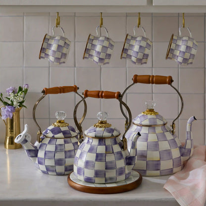 Rosy Check Whistling Tea Kettle
