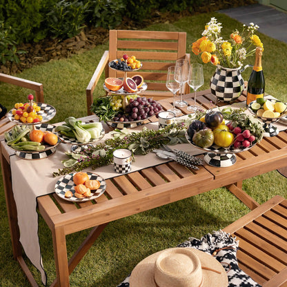 Rosy Check Three Tier Sweet Stand