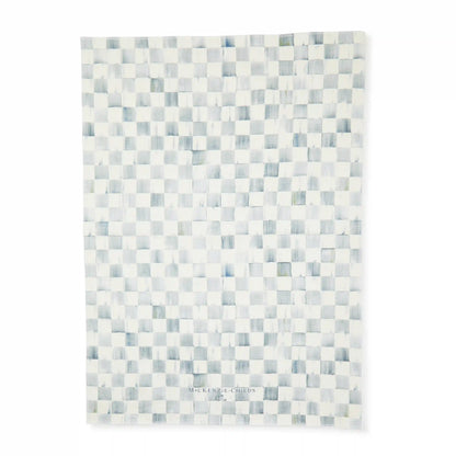Rosy Check Dish Towel