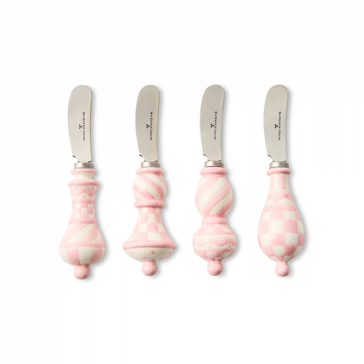 Courtly Check Party Spreaders, Set of 4
