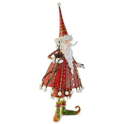 Patience Brewster Dash Away Dashing Santa Figure