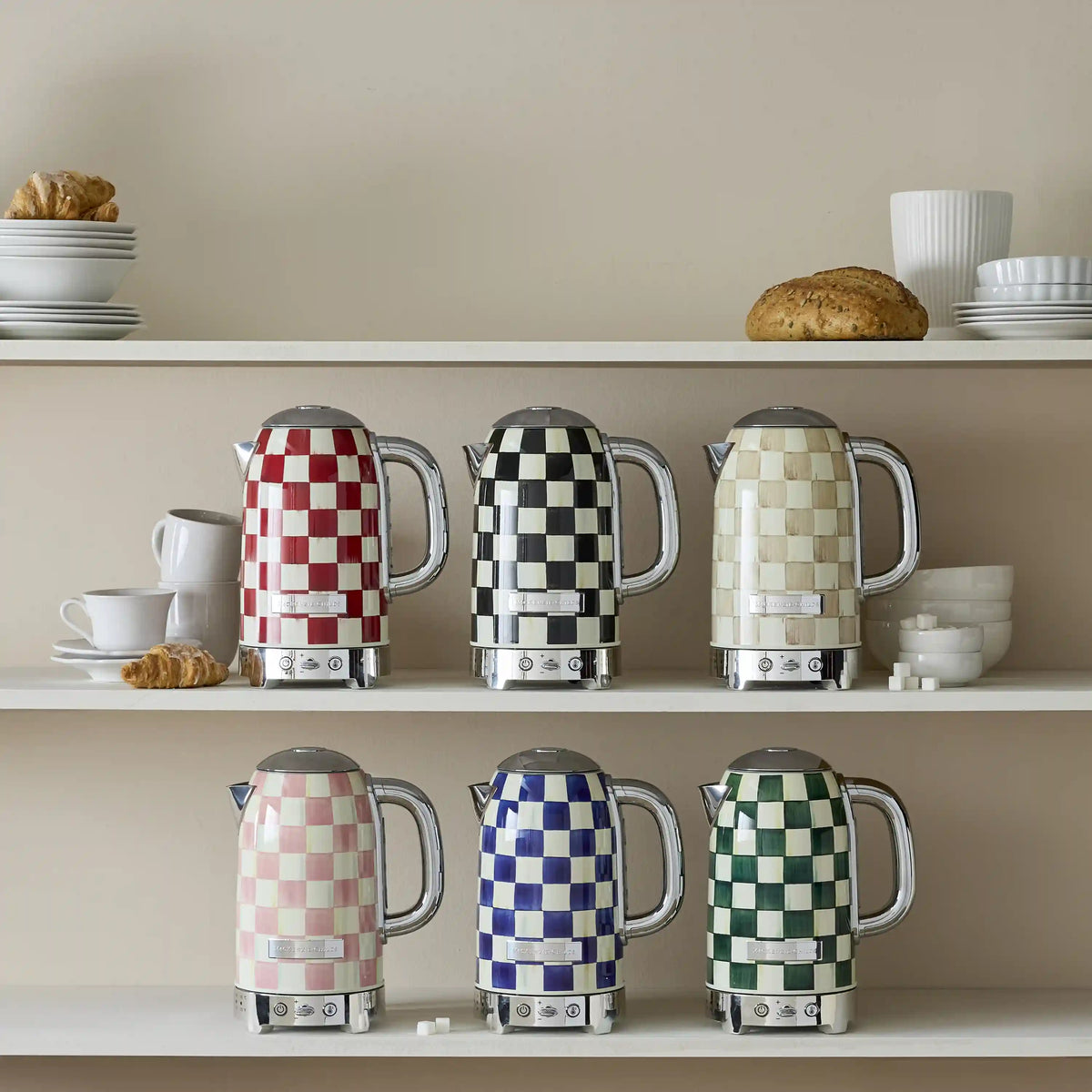 Rosy Check Electric Kettle