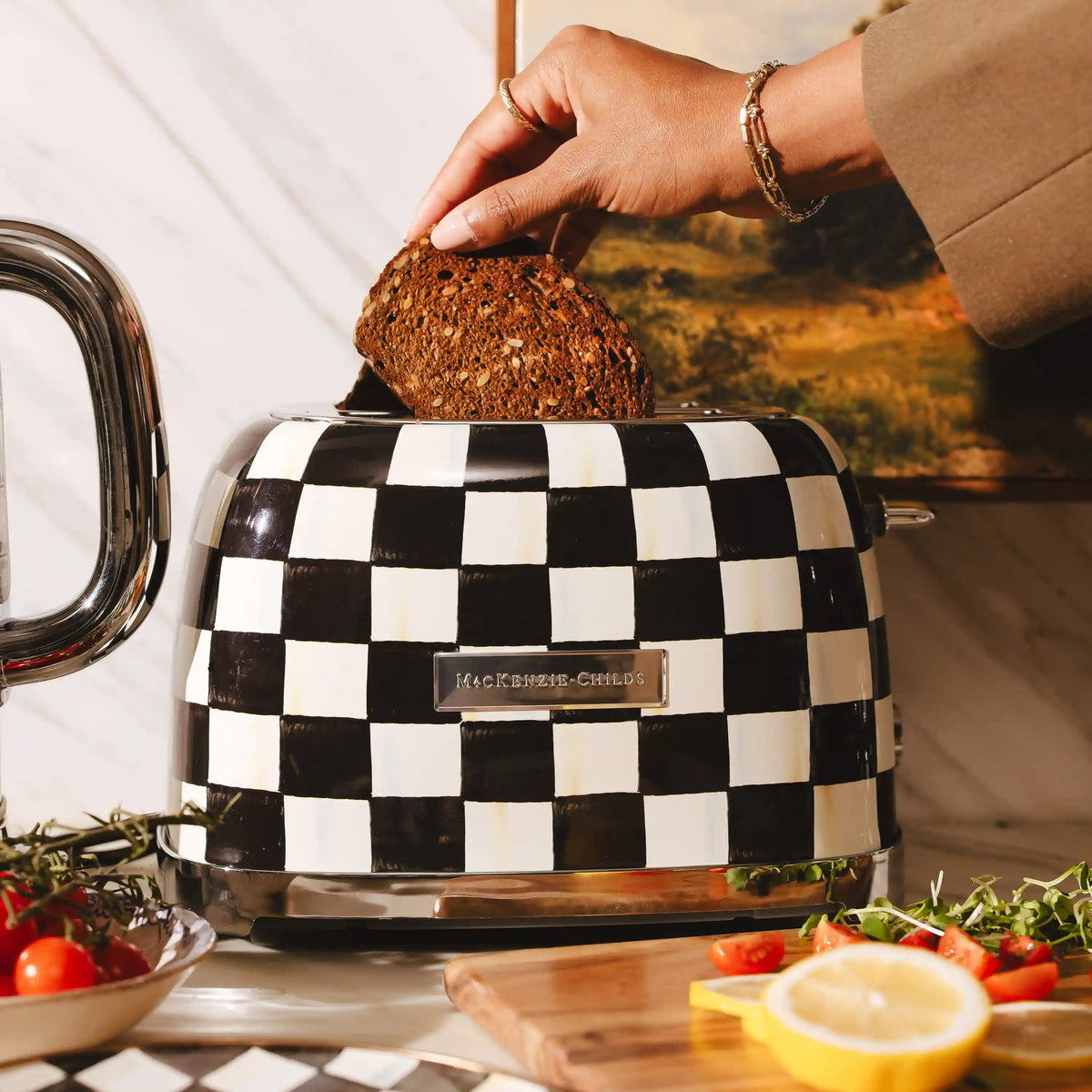 Royal Check 2-Slice Toaster