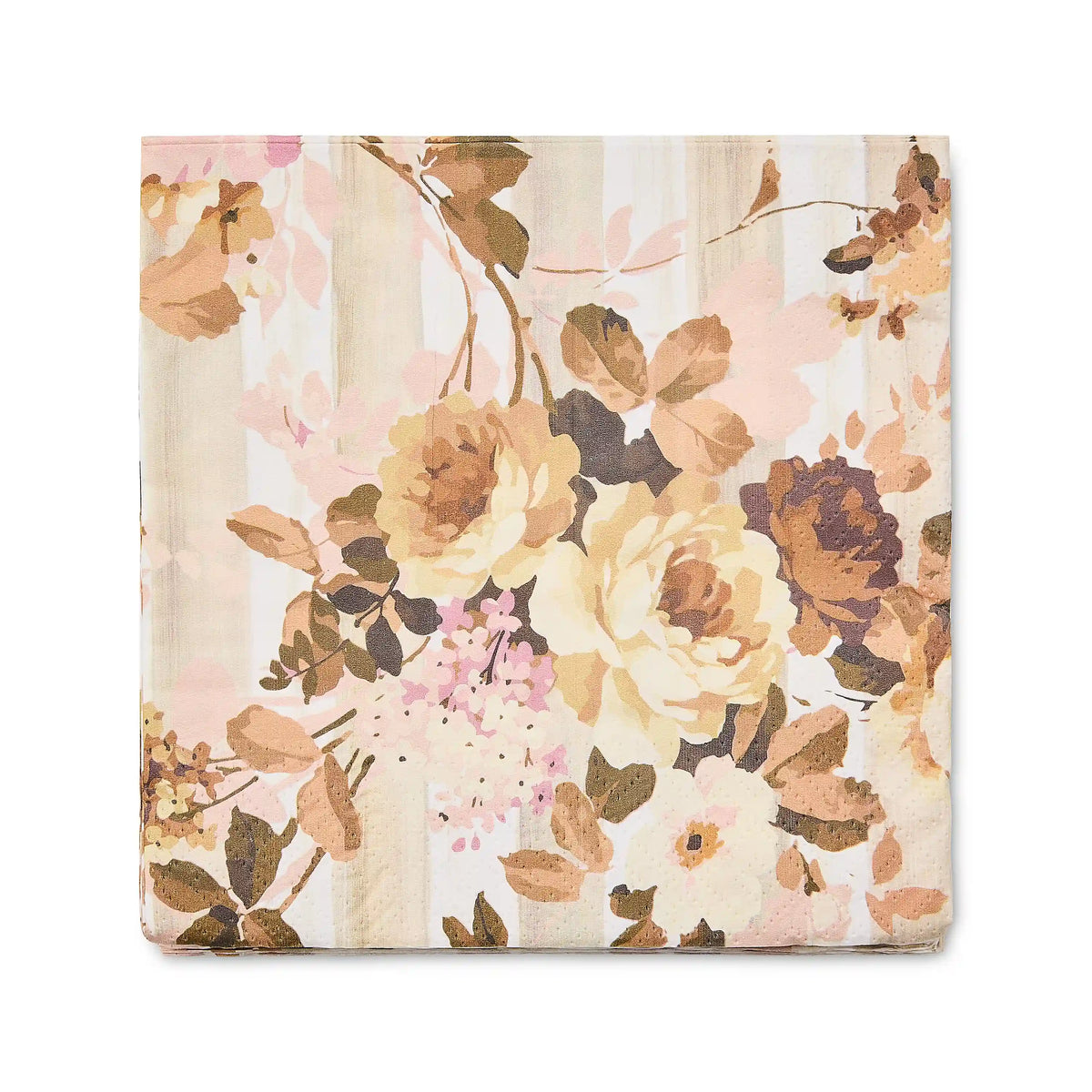 Sterling Check Dinner Paper Napkins