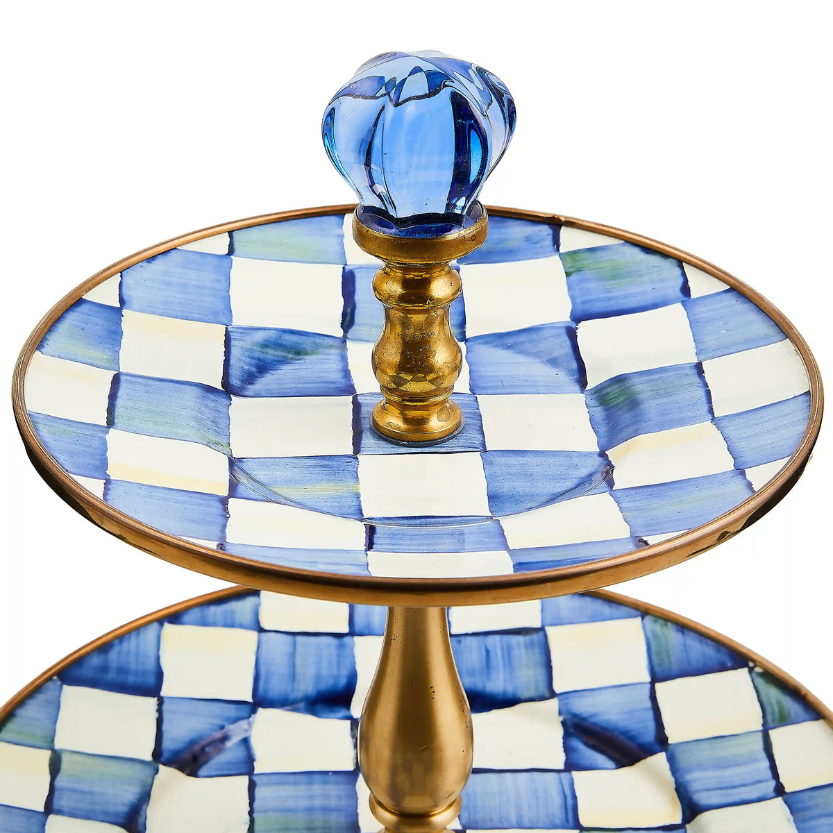 Rosy Check Two Tier Sweet Stand