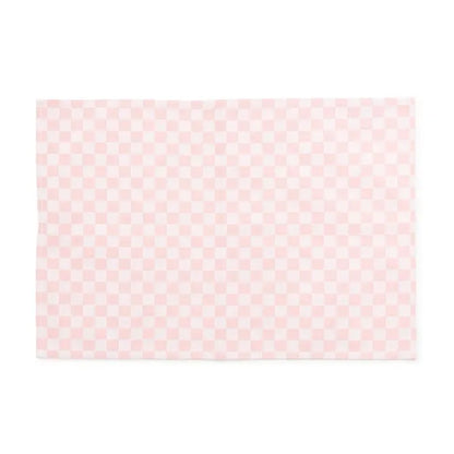 Pink Check Placemat, Set of 4