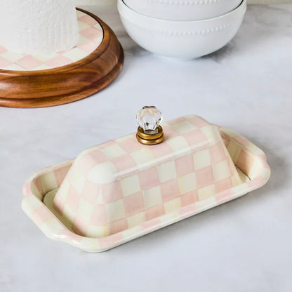 Emerald Check Butter Box