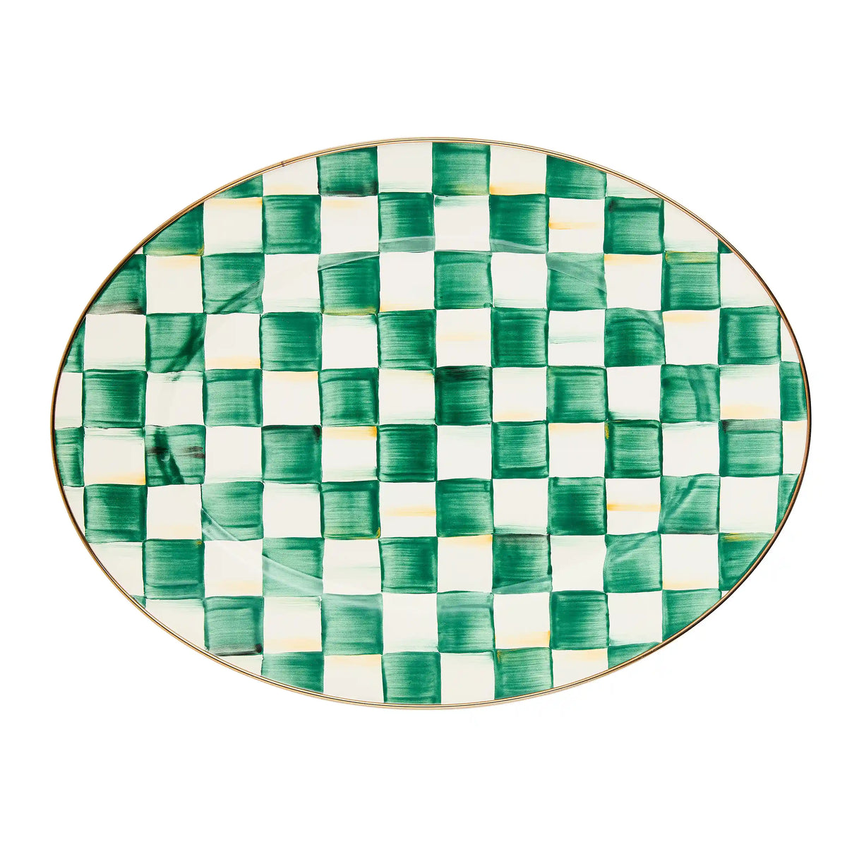 Rosy Check Large Oval Platter