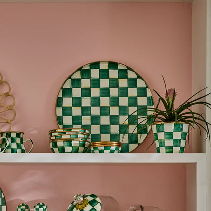 Royal Check Serving Platter