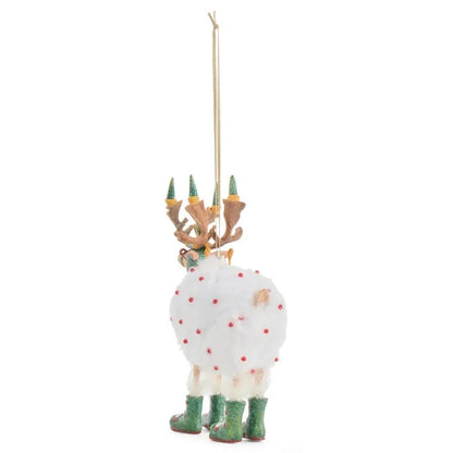 Patience Brewster Dash Away Blitzen Reindeer Ornament