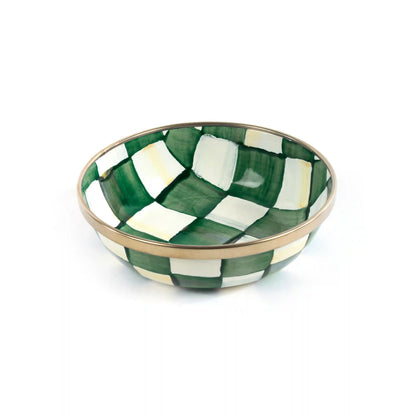 Violet Check Relish Dish