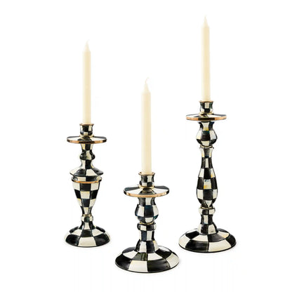 Sky Check Medium Candlestick