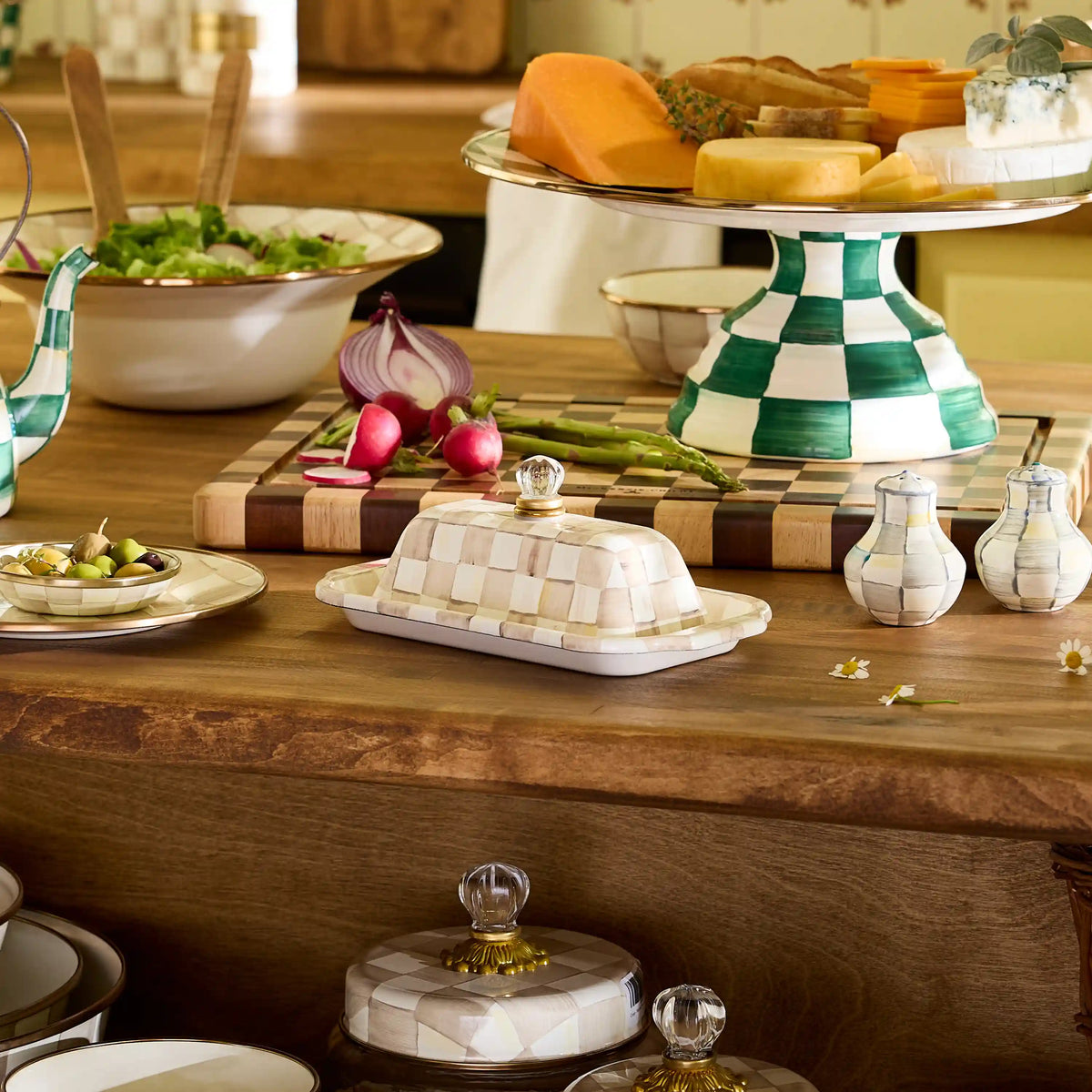 Courtly Check Butter Box