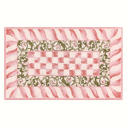 Rosy Check 3' x 5' Rug