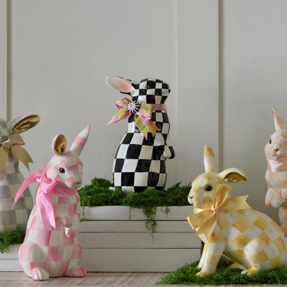 Sterling Check Standing Bunny