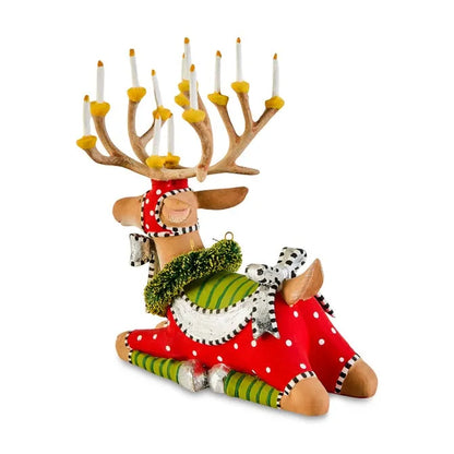 Patience Brewster Dash Away Sitting Dasher Reindeer Figure