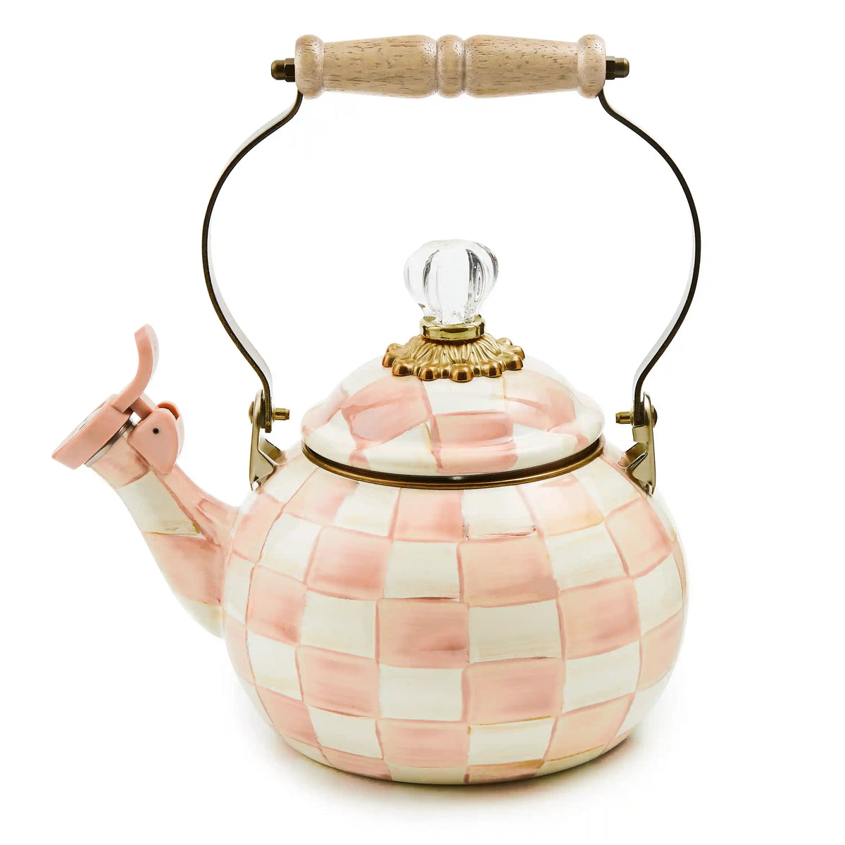 Sterling Check Whistling Tea Kettle