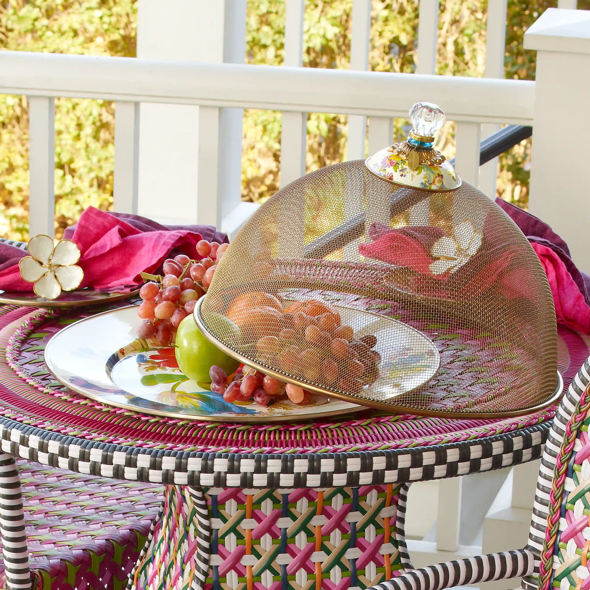 Royal English Garden Enamel Serving Platter