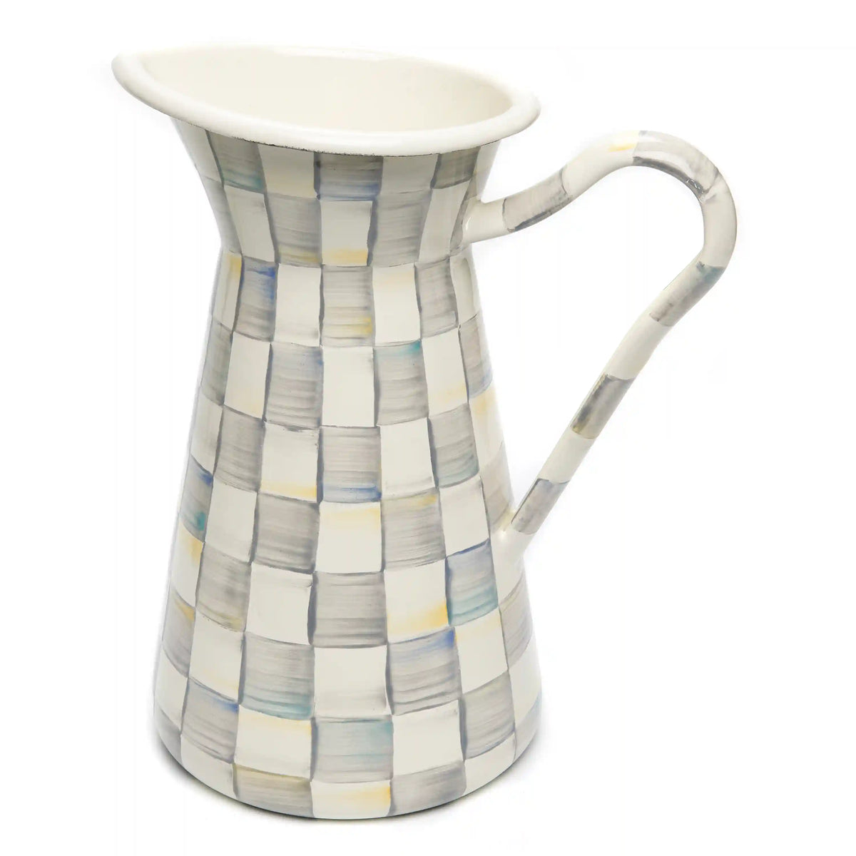Emerald Check Large Practical Pitcher