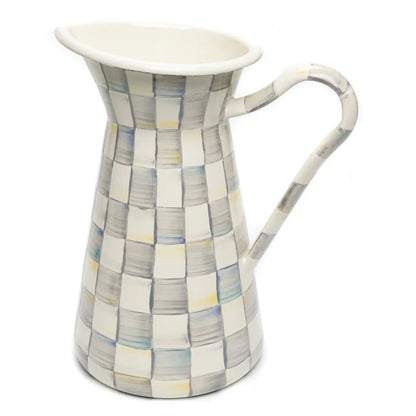 Emerald Check Large Practical Pitcher