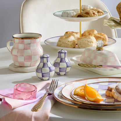 Courtly Check Large Salt & Pepper Shakers
