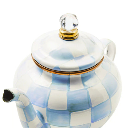 Emerald Check 4 Cup Teapot