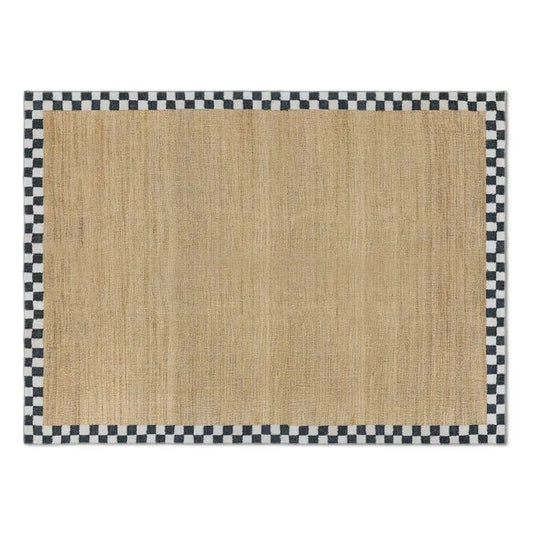 Naturals Check 8' x 10' Washable Rug