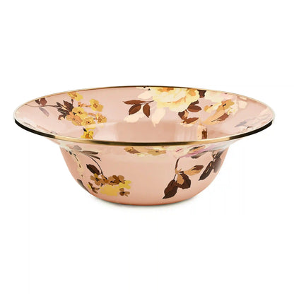 Wild Rose Slate Serving Bowl
