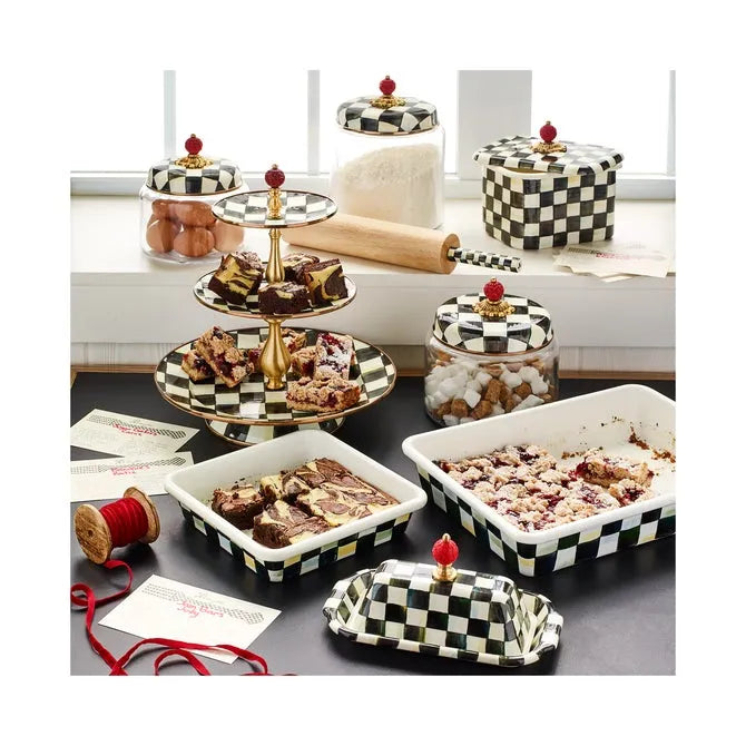 Courtly Check Large Kitchen Canister