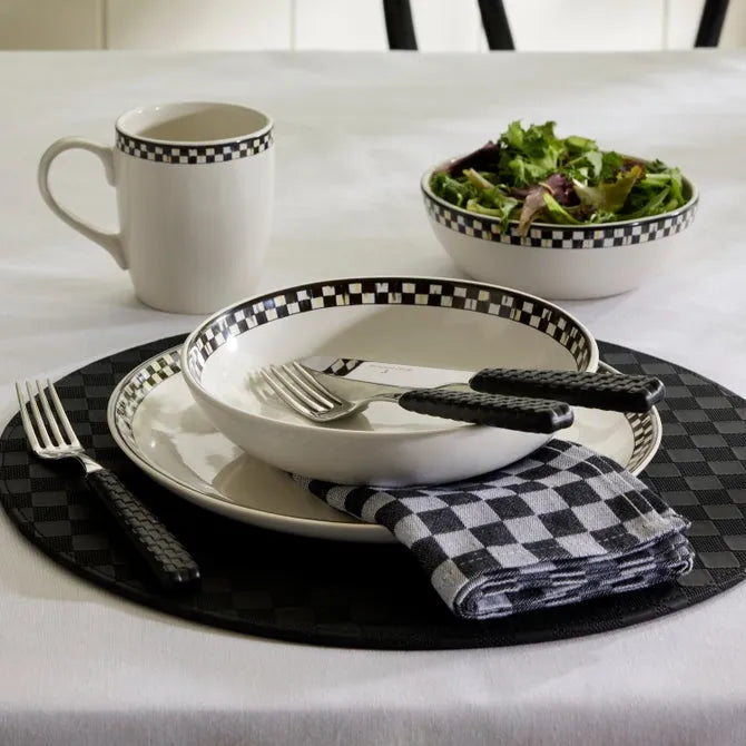 Courtly Check Everyday Bowls, Set of 4