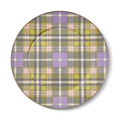 Tartan Green Serving Platter