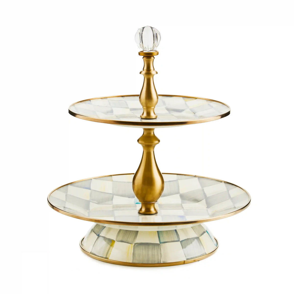 Courtly Check Three Tier Sweet Stand