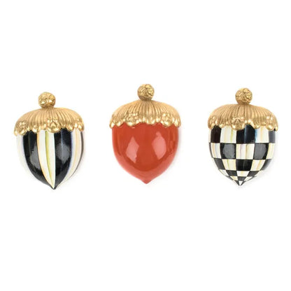 Courtly Acorns - Set of 3