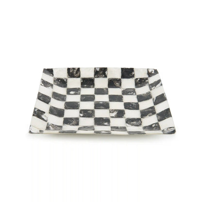 Rosy Check Capiz Catchall Tray