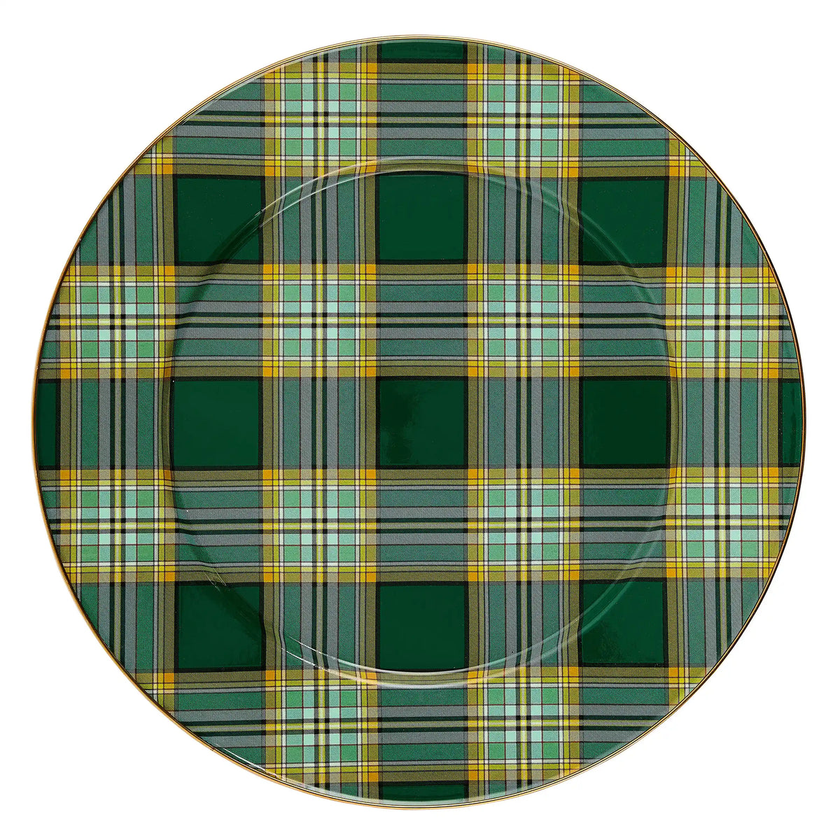 Tartan Mocha Serving Platter
