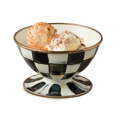 Rosy Check Ice Cream Dish