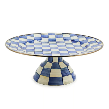 Rosy Check Large Pedestal Platter