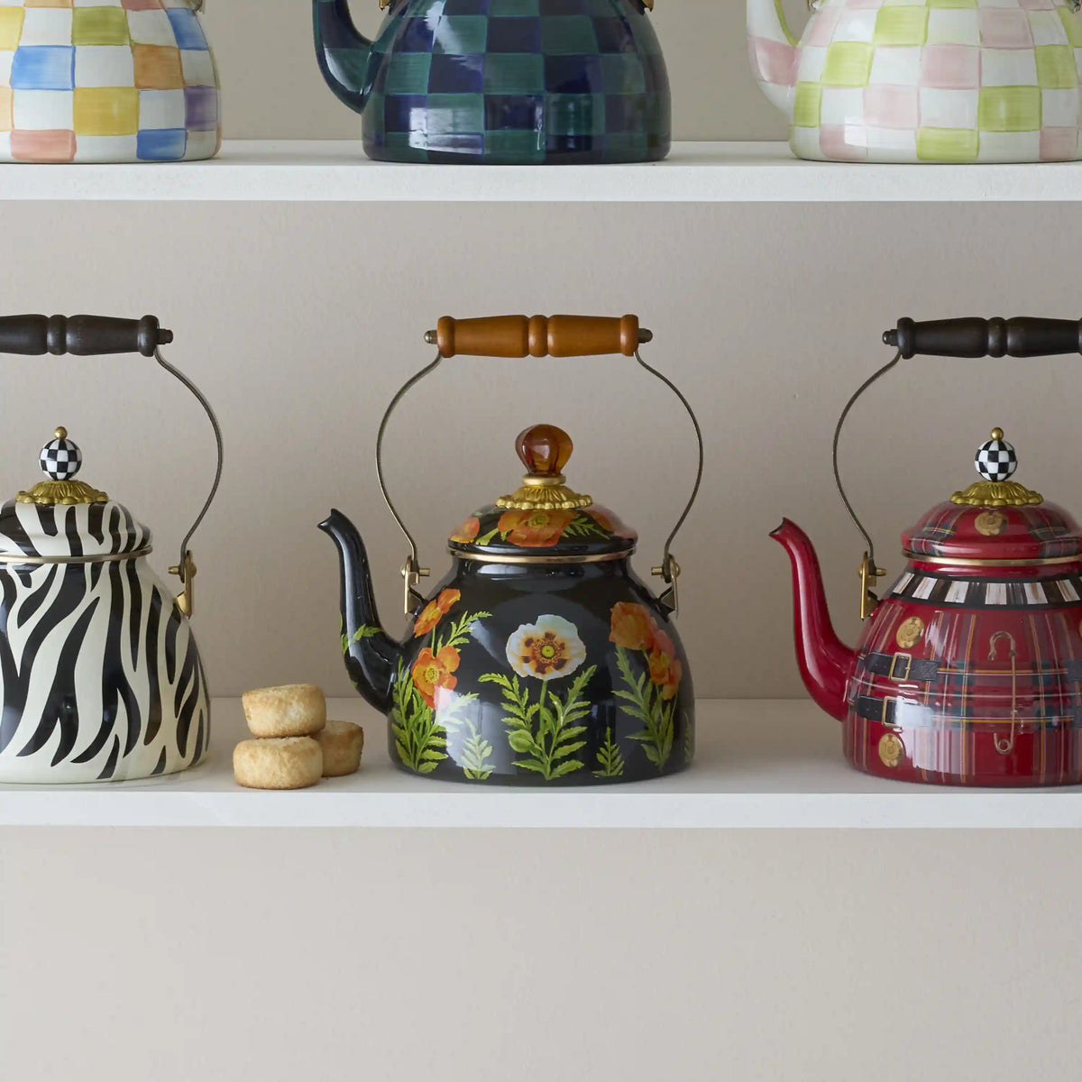 Confetti Check 2 Quart Tea Kettle