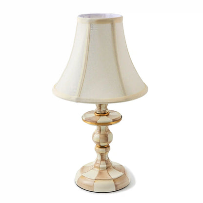 Courtly Check Candlestick Lamp