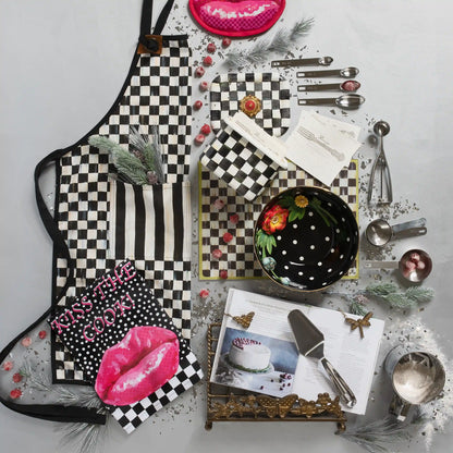 Courtly Check Recipe Box