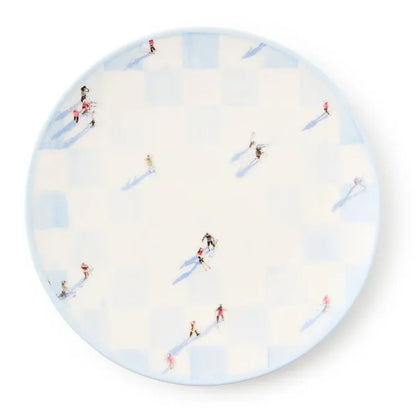 Gray Malin Ski Holiday Salad Plates, Set of 4