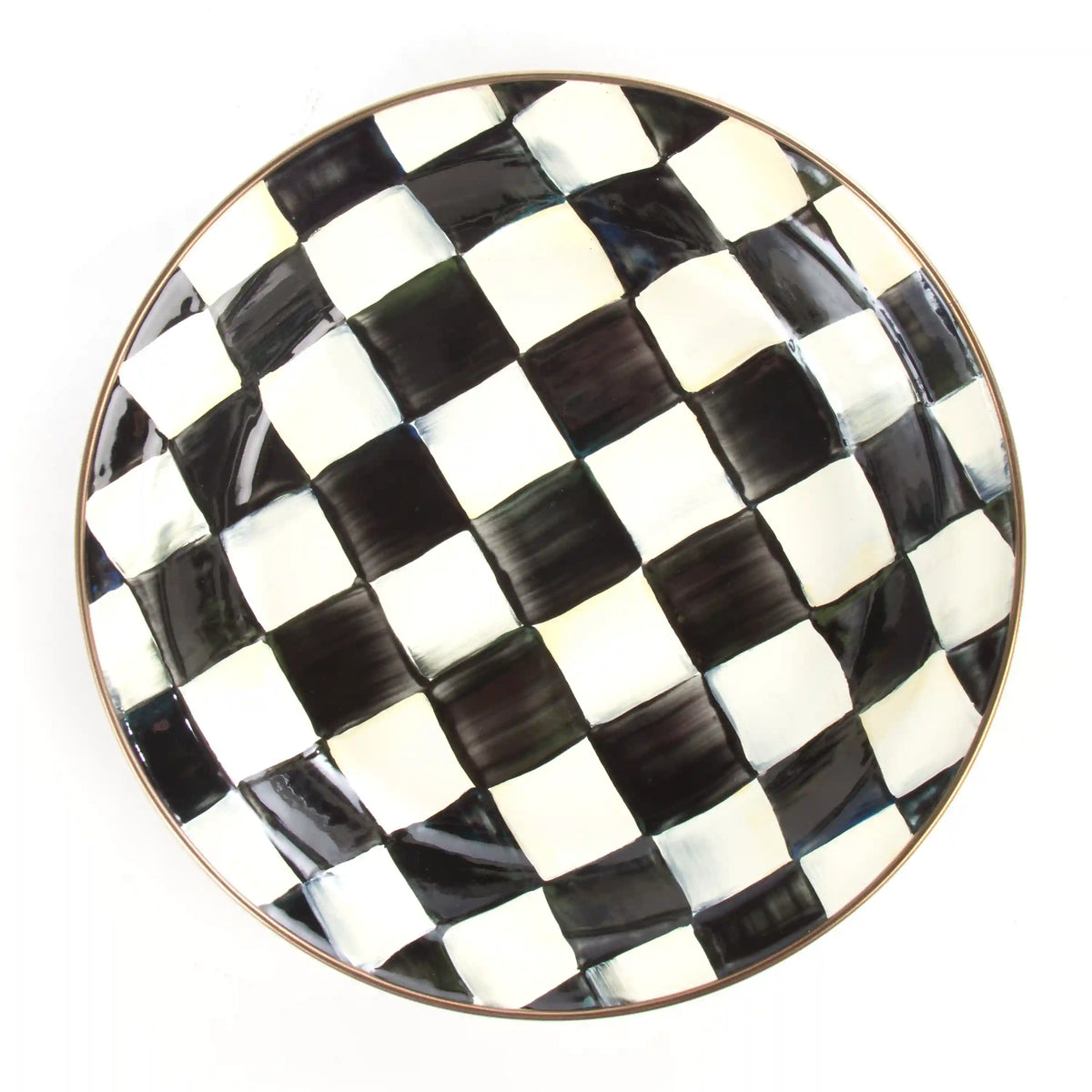 Wild Rose Brown Pie Plate