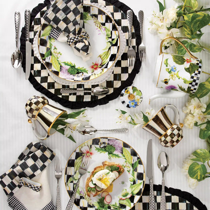 Mocha Stripe Printed Napkin